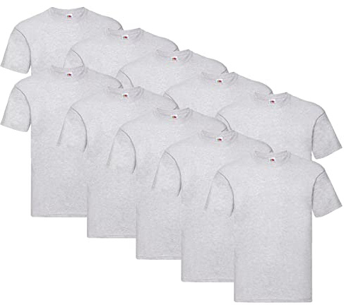 Fruit of The Loom Men's Regular Fit T-Shirt, 4XL