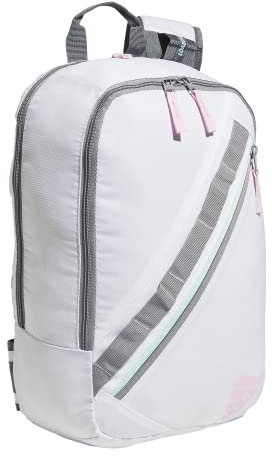 adidas Prime Sling Backpack, White/Grey/Orchid Fusion Purple, One Size