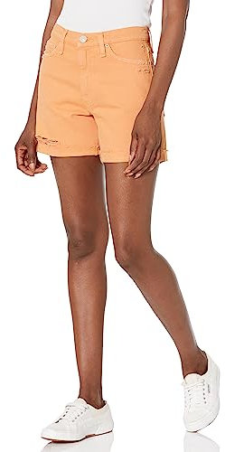Hudson Damen Devon Boyfriend hoher Taille Shorts, Clay zerstört, 25
