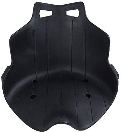 Uinfhyknd Kunststoffsitz für Kart Hoverboard Sitzbefestigung Kart ZubehöR Erwachsene Kinder Elektrischer Selbstausgleichender Roller Schwarz