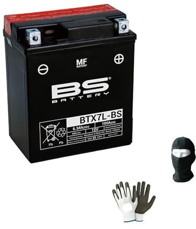 KOMPATIBEL MIT P IAGGIO Vespa Primavera 4T 3V IE (M81100) 125 pro Jahr 2013 al 2017 Batterie YTX7L-BS BTX7L-BS BEREITS BEREIT UND AUFGELADEN FÜR DEN Gebrauch BATTERIEN 6AH 12 Volt 113X70X130MM