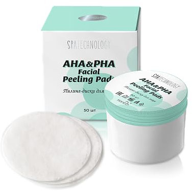 AHA & PHA Gesichtspeeling-Pads, 10263 TianDe, 50 Stück, Nehmen Sie das Alter von Ihr Gesicht mit einem Schlag ab