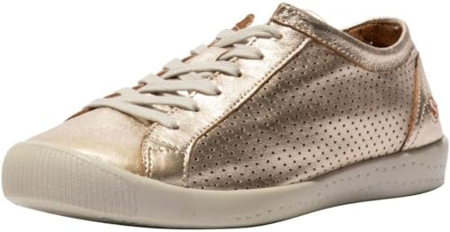 Softinos Damen - Sneakers,ICA388SOF, Champagne, 36