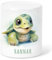 Schildkröte Spardose Kinder personalisiert mit Namen Geldgeschenk zum Geburtstag für Jungen & Mädchen Geschenk Sparschwein aus Keramik