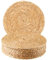 Set di 10 tovagliette rotonde intrecciate da 30,5 cm, in rattan bohémien, tovagliette in giacinto d'acqua naturale, tovagliette rustiche in vimini intrecciato, per tavolo da pranzo, casa, matrimoni