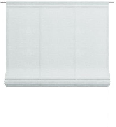 Neutex for you! Allure Raffrollo, Vorhang, Gardine, 140 x 60 cm (H/B), Made in Germany, Oeko-Tex Standard 100, Transparent Grau