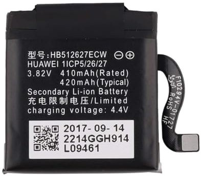 Audiosystem BATTERIA COMPATIBILE CON HUAWEI WATCH GT 46MM / WATCH 2 /WATCH 2 PRO Capacità Originale 420Mah HB512627ECW
