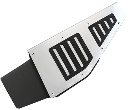 Bremse Fußpedal Edelstahl Auto Rest Pedal Fuß Kraftstoff Bremspedale Abdeckung Für VW Für Tiguan MK2 Für Golf 7 RHD MK7 Für T-Kreuz Für T-ROC RHD Bremse Fußplatten