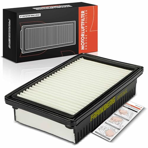 Frankberg Filtro aria Inserto filtro Filtro Compatibile con Bayon BC3 1.0L 1.2L Benzina 2021-2024 i20 Coupé GB 1.1L 1.4L Diesel 2015-2024 Replace# 28113Q5000