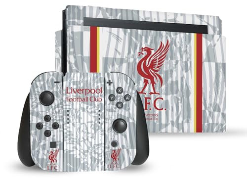 Head Case Designs sous Licence Officielle Liverpool Football Club Troisième Kit 2024/25 Vinyle Autocollant De Jeu Peau Compatible avec Nintendo Switch Console & Dock & Joy-Con Controller Bundle