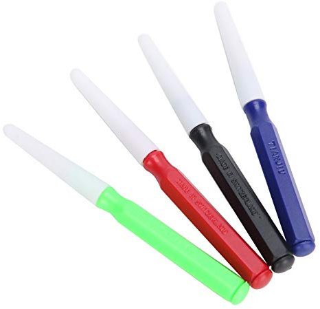 Reloj Lubricante Engrasador Aceite Pin Pluma Herramienta de Reparación 4 Piezas Relojeros Portátiles