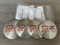 OZ Racing Autocollant pour cache-moyeu de roue de voiture 56 mm Rouge chromé
