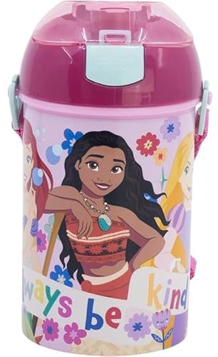 arlis Gourde Automatique Vaiana Princess - Gourde Vaiana 450 ML (Gourde Pop Up Vaiana)