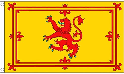 Bandera de león de Escocia gigante de 8 x 5 pies FlagSuperstore