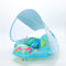 Bouee Bebe avec Pare Soleil SPF 50+, Bouee Bebe Parasol, Améliorez Bouée Bébé Empêcher Le retournement, Bouee Bebe Piscine pour Baby 3-36 Mois(8-16Kgs), Bouee Bebe Piscine Gonflable