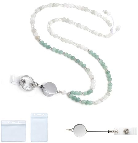MORSUNBELA Schlüsselband Grün zum Umhängen Kartenhülle Schlüsselanhänger Lang Badge Holder Lanyard Ausweishülle mit Band