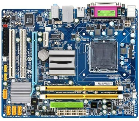 scheda madre Fit For GIGABYTE GA-G41M-ES2L G41 Socket LGA 775 for Core 2 DDR2 8G Micro ATX originale