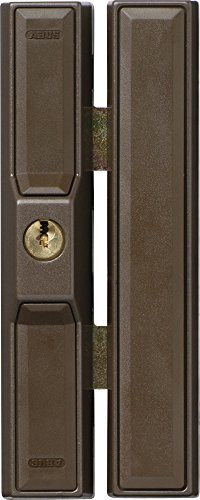 ABUS Fenster-Zusatzsicherung FTS88 AL0125 - Fensterschloss mit 2 verkrallenden Stahlriegeln, gleichschließend - ABUS-Sicherheitslevel 9 - 31738 - braun