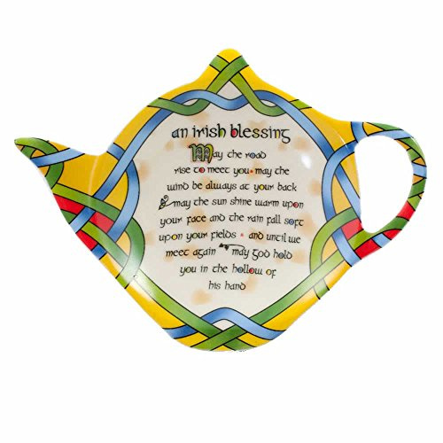 Tea Bag Holder, Irish Weave Blessing