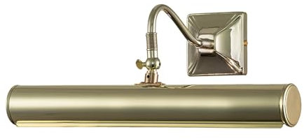 Wandleuchte Bilderlampe Stahl Messing B 38 cm Badleuchte Flurleuchte 2 Flammig
