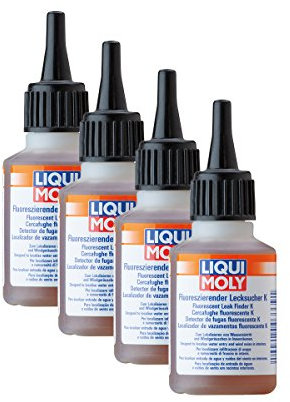 4x LIQUI MOLY 3339 Fluoreszierender Lecksucher Kunststoff 50ml