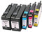 Set 5x Alternativ Patrone für HP 950XL 951XL 950 951 XL für HP OfficeJet Pro 251dw 276dw 8100 8600 8610 8615 8616 8620 8625 8630 8640 von ABC
