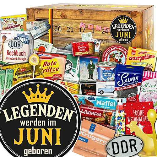 Legenden werden im Juni geboren - Adventskalender - Advent Kalender Weihnachten 2024