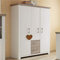 storado.de New York Kleiderschrank 0442-KS_32 Anderson Pine/Nelson Eiche Schrank Baby