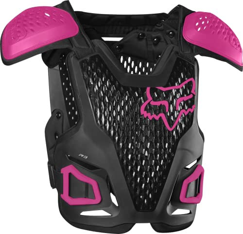 Fox Racing - Youth R3, Motocross Guards, Black/Pink, OS