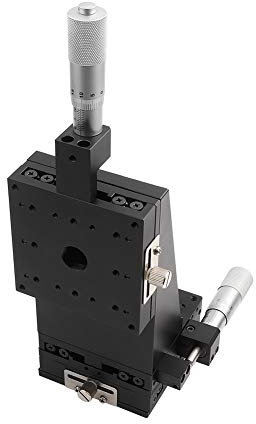 XYZ-Lineartisch, XYZ-Hochgenauigkeits-Hub-Linearbewegung Manueller Tisch Feinabstimmungstisch SEMXYZL80-ACR 80x80mm für industrielle automatische Anlagen