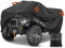 Quad ATV Plane HAYCOVER Fahrzeugabdeckung ATV Schutzhülle 210D Reversible Fabric Winterfest Staub Regen UV Schutz Schwarz mit Silber 256 x 110 x 120 cm