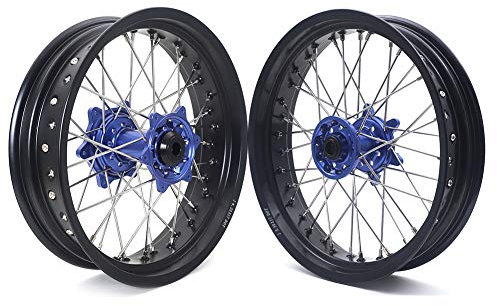 TARAZON 3,5 X 17 4,25 X 17 Motocross Radsatz Felgen Radnabe Wheels für Yamaha YZ250FX YZ450FX 2016-2020 WR250F WR450F 2020