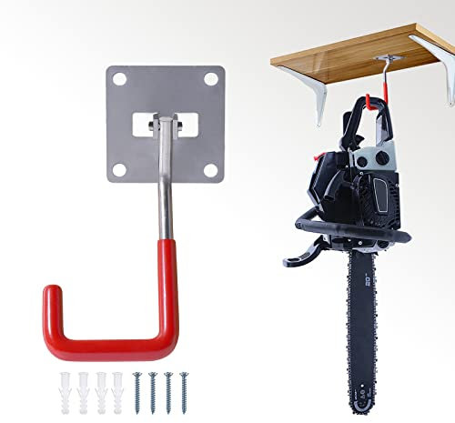 HAISHINE Wandhaken, Garagehaken Garage Storage Haken Schwerlast Garage Haken Rutschfester Garagenhaken zur Organisation Metallhaken für Leiter, Stuhl