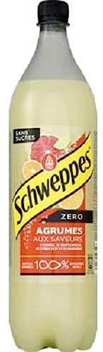 Schweppes Soda agrumes zero sucre - La bouteille de 1,5l