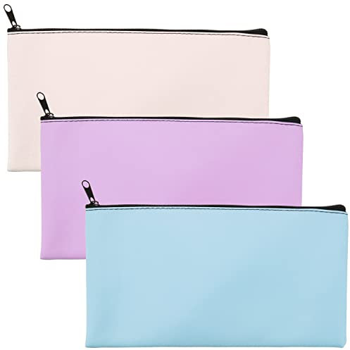 Fyihoxi 3 Piezas Bolsas de Documentos con Cremallera, Bolsa Ignifuga para Dinero 28,5 * 15,5cm, Bolsa de Documentos Ignífuga Impermeable para Archivo Dinero en Efectivo Pasaporte Objetos de Valor
