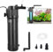 Fish Tank Filter, 650L/H 6W Internal Aquarium Filter Pump with UV Germicidal Lamp, Filtration, Oxygenation, Water Purification for Small Aquariums, Turtle Tanks, Fish Tanks