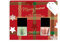 Nails Inc Limited Edition Merry Minis Nail Treatment Duo, Quick Drying Top Coat, Mini Base Coat, Retinol Enriched, Festive Present, Stocking Stuffer, Cruelty Free, Vegan, 2 Piece Gift Set