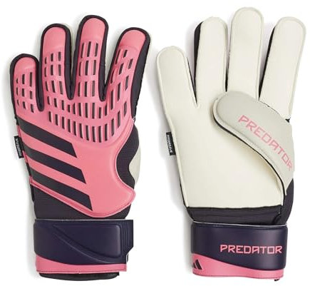 adidas Guanti da portiere unisex Match Fingersave Turbo/Aurora Black/Turbo, 11