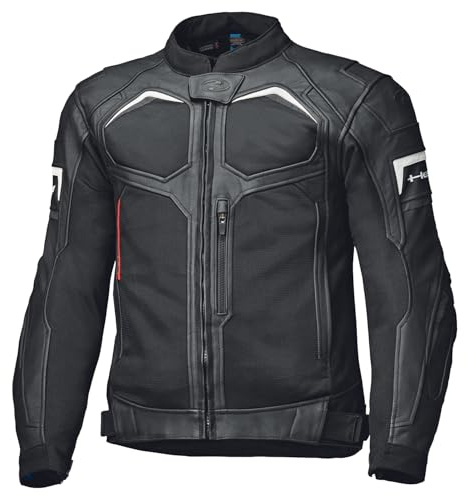 Held Torver Top Air Motorrad Lederjacke Herren | Atmungsaktive Soft-Rindsleder und Heros-Tec Mesh Motorrad Jacke Herren, CE-zertifiziert, AA, Soft-Protektoren Level 2