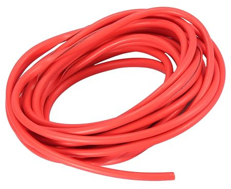 Partuto 1 Pcs Universal Car Door Protector Strip Sticker - Rubber Red