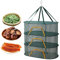 Fischnetz Rack Netz Wäscheständer - Trockennetz für Pflanzen | Faltbares mit 3-lagigen Reißverschlüssen für Sprossen, , , Kräuter, Fisch, Kleidung, Puppen