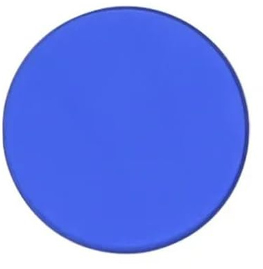 Mikroskop-Zubehör, 1 Stück, Mikroskop-Filter, Durchmesser 45 mm, transparentes blau/grün/gelb, optisches Glas für biologische Mikroskop-Haltbarkeit und zuverlässige Leistung (blau, transparent)