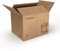 RaKuPack Versandkarton 25 Stück Faltkarton 200x150x150mm Innenmaß (20x15x15cm) Verpackungskarton bedruckt Warensendung Karton braun Faltschachtel Paket Versandschachtel Kartonage verschiedene Größen