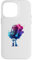 Custodia per iPhone 14 Pro Max Microfono Mic Cantante Presentatore di Podcast