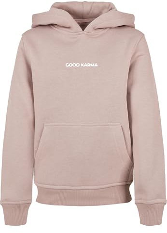 Mister Tee Karma Butterfly Basic Kids Hoody duskrose, 122/128