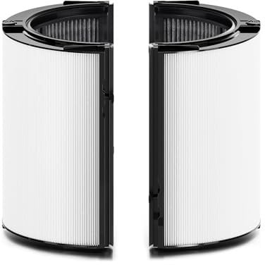 2-in-1 Replacement Filter for Dyson PH01 PH02 PH03 PH04 TP04 TP06 TP07 TP09 HP04 HP06 HP07 HP09 Air Purifiers (360 True H13 HEPA + Activated Carbon Filter)
