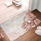 Door Mat Outdoor Indoor Welcome Mats Non Slip Floor Mat Blush Pink Rose Gold Front Doormat for Entryway Rug Front Porch Laundry Bathroom Bedroom Rug 16x24in Carpet