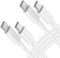 Ofuca USB C to USB C Charger Cable, 60W 2PACK1.8M Type C Charger Fast Charging USBC Cable Compatible with iPhone 16 15 Pro, Samsung S24/S23, iPad Pro/Air, MacBook Pro 2020