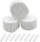 TUONYIS Lot de 150 rouleaux de gaze dentaire en coton très absorbant pour les dentistes, enfants et adultes (blanc)