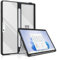 Case for Microsoft Surface Pro 11/10/9/8, Full Body Protection All-in-one Rugged for Surface pro 13 Inch Cover, TPU Rugged Frame, Compatible with Type Cover Keyboards, Transparent White